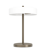 Eglo Salve tafellamp – donker brons / opaal wit glas – H 33 cm – Ø 23 cm