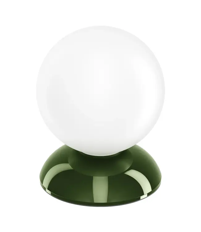 Eglo Paccucci Groen tafellamp – groen en wit glas – 15,5 cm hoog – G9