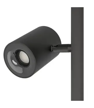 Eglo Auro staal zwart H: 1600 mm | Ø 200 mm