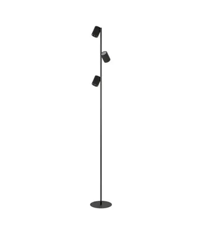 Eglo Auro staal zwart H: 1600 mm | Ø 200 mm