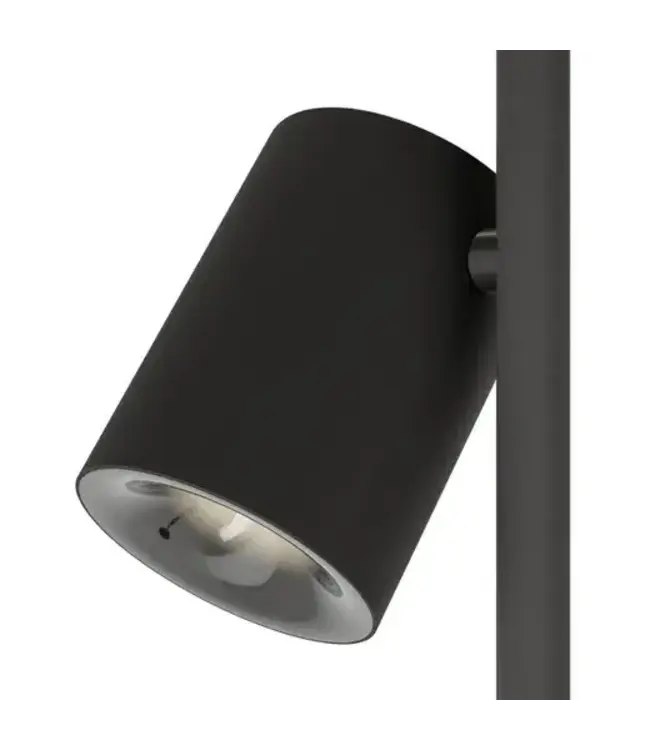 Eglo Auro staal zwart H: 1600 mm | Ø 200 mm