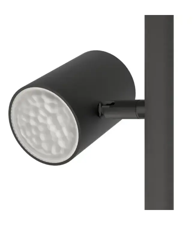 Eglo Auro staal zwart H: 1600 mm | Ø 200 mm