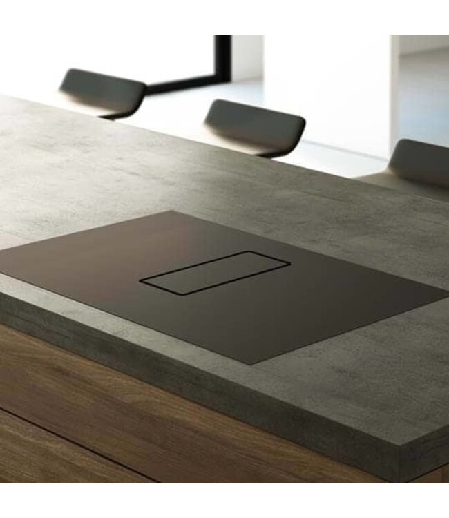 Novy 1801  Inductie kookplaat met  Werkbladafzuiging  Power Up