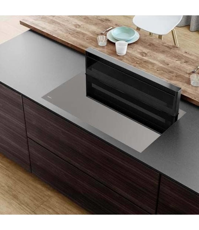 Novy 1831 Power Panorama inductie kookplaat met werkblad afzuiging