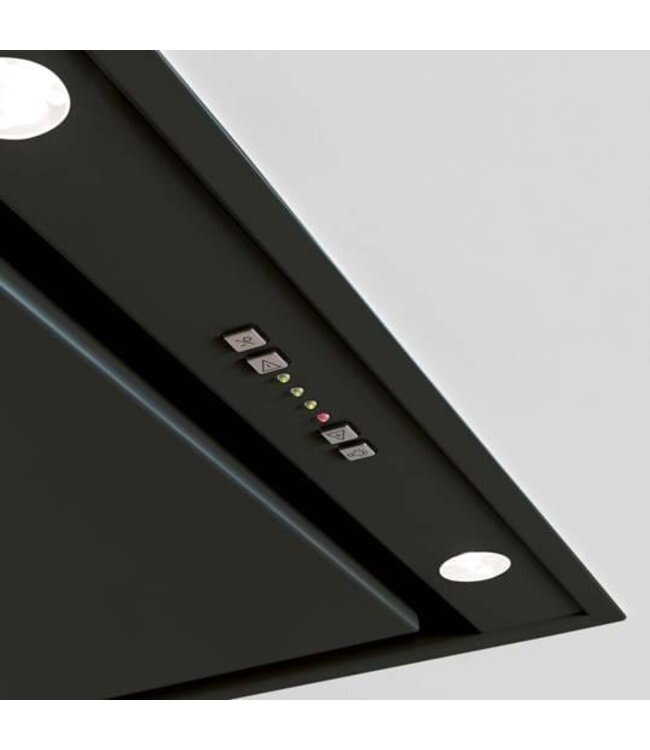 Novy 6822 Pure'line Compact LED - Zwart - 120 cm - incl. motor