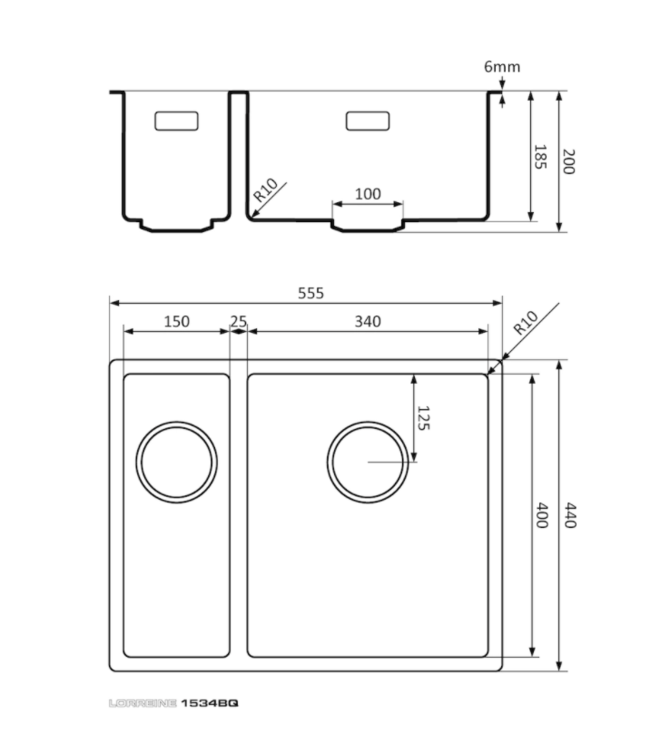 Lorreine 1534BQ-FU BLS