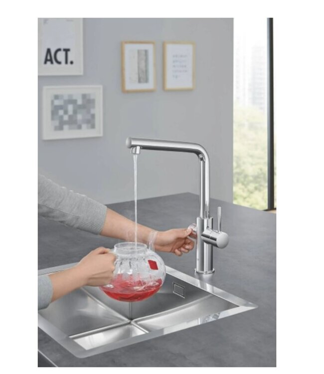Grohe Red Duo L 3in1 kokend waterkaan