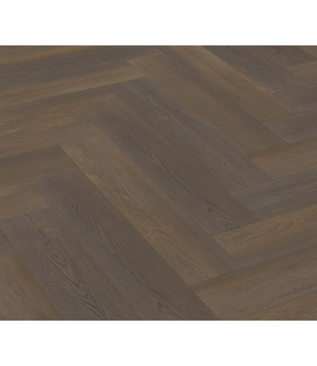 PVC Visgraat vloer  Donker 4530 XL  A KWALITEIT