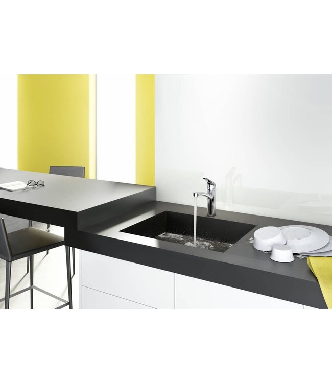 Grohe Focus E2 31806800 keukenmengkraan RVS-look