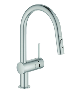 Grohe  Minta Zero 32321DC2 kraan supersteel