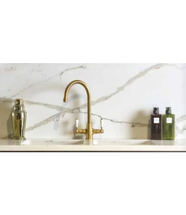 Abode Ludlow keukenmengkraan oud brons