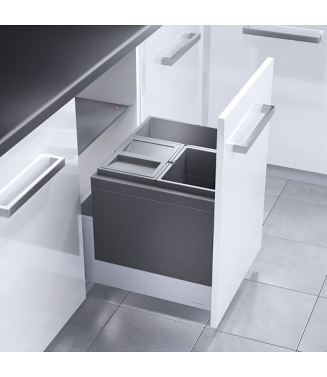 Hailo Triple XL AE363159 inbouw afvalemmer 44 liter