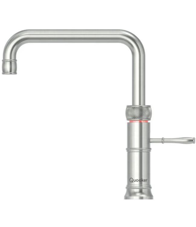 Quooker 22CFSRVS Combi Classic Fusion Square RVS, koud, warm en kokend-water-kraan