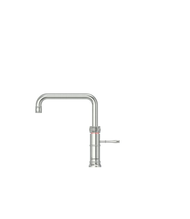 Quooker 3CFSRVSCUBE PRO3 & CUBE Classic Fusion Square RVS, koud, bruisend, kokend-water