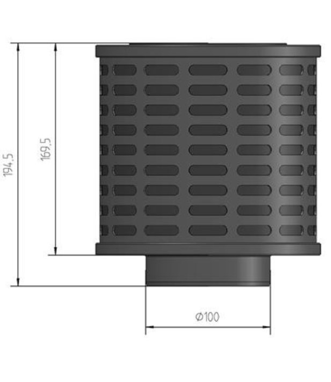 Plasmamade GUC1212 recirculatie-filter