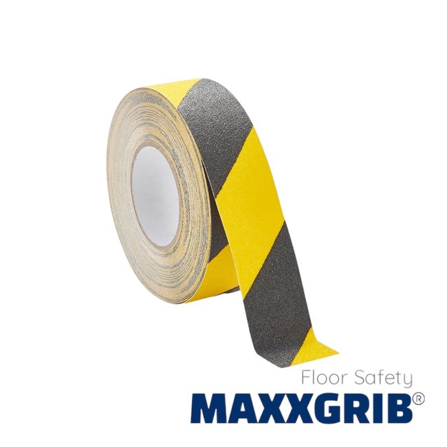 Anti-Slip Tape 50 mm x 18,3 mètres Jaune/Noir