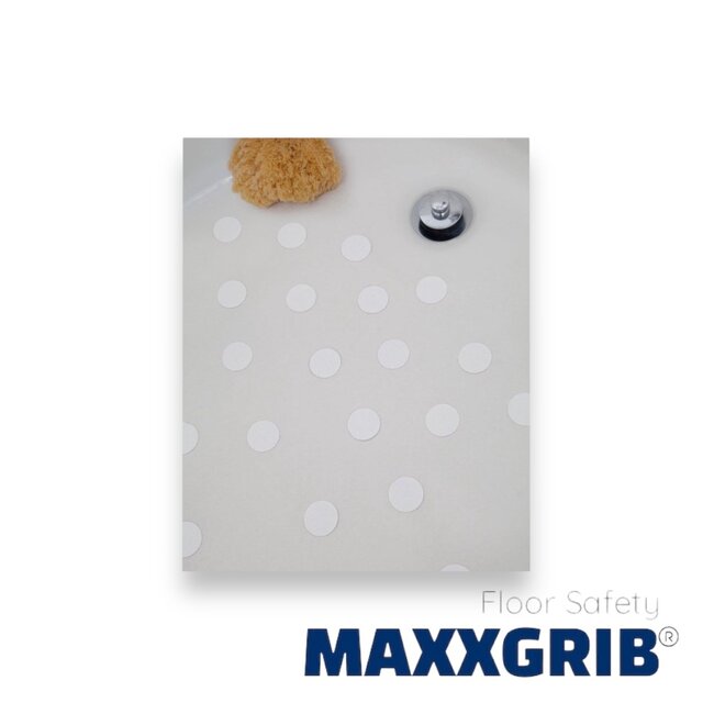 Anti-slip Disc Aqua 40mm Rond Transparant (Set 25 stuks)