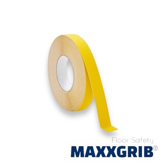 MaxxGrib® Anti-slip Tape 25 mm x 18,3 meter Geel
