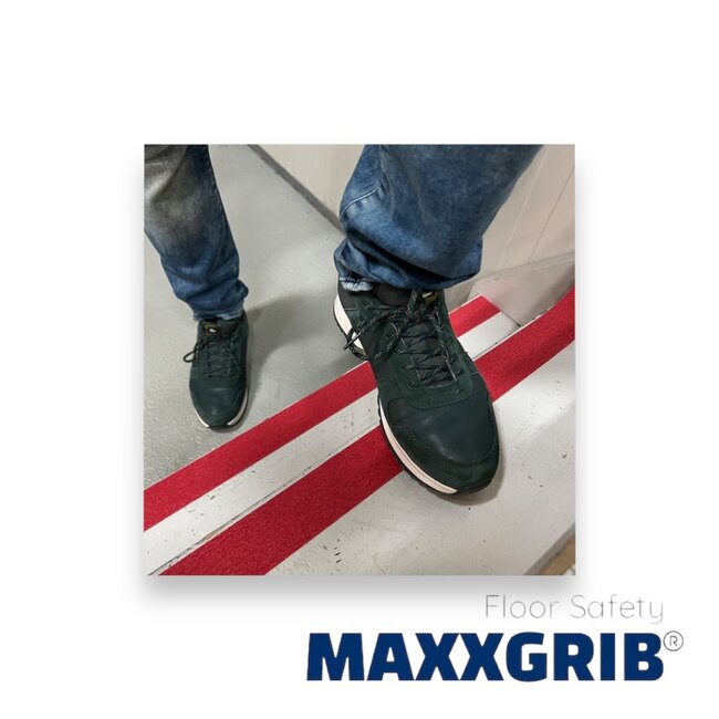 Anti-Rutsch-Klebebandstreifen 50 mm x 1 meter Rot