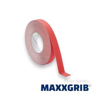 MaxxGrib® Anti-slip Tape 25 mm x 18,3 meter Rood