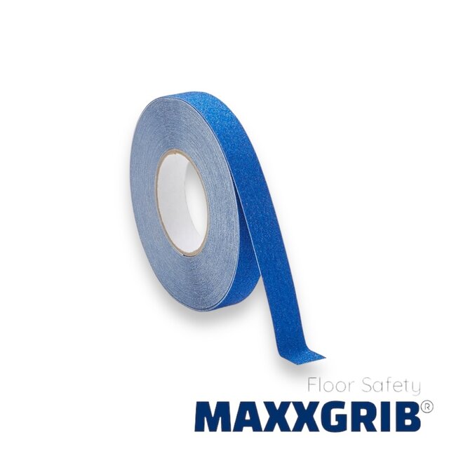 Anti-slip Tape 25 mm x 18,3 meter Blauw
