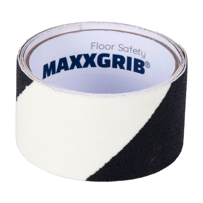 Anti-slip Tape Strook 50 mm x 1 meter Glow in the Dark / Zwart