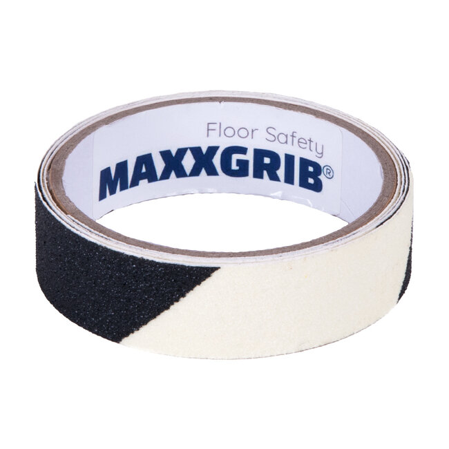 Anti-slip Tape Strook 25 mm x 1 meter Glow in the Dark / Zwart