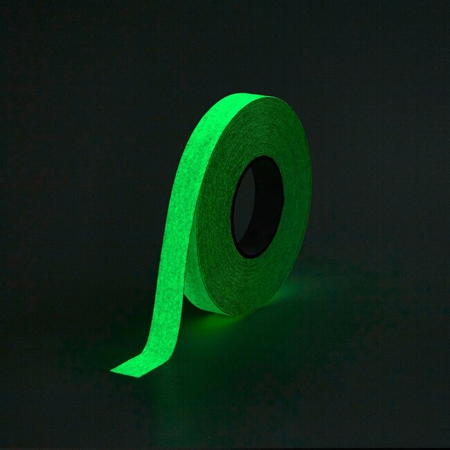 Anti-slip Tape Strook 25 mm x 1 meter Glow in The Dark