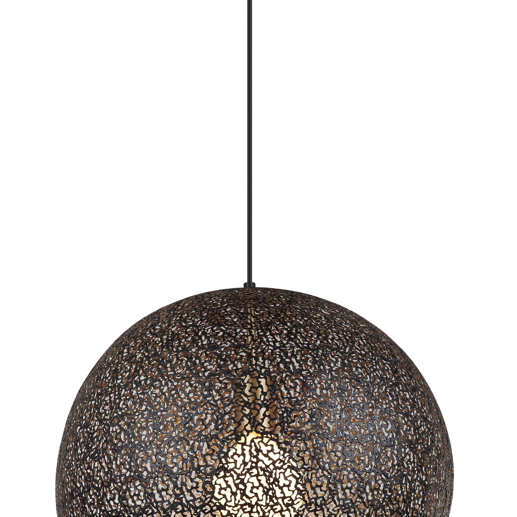 Hanglamp, 30 cm, H340 zwart