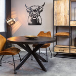 Denver Black Eetkamertafel Denver Black | Rond | 110 cm