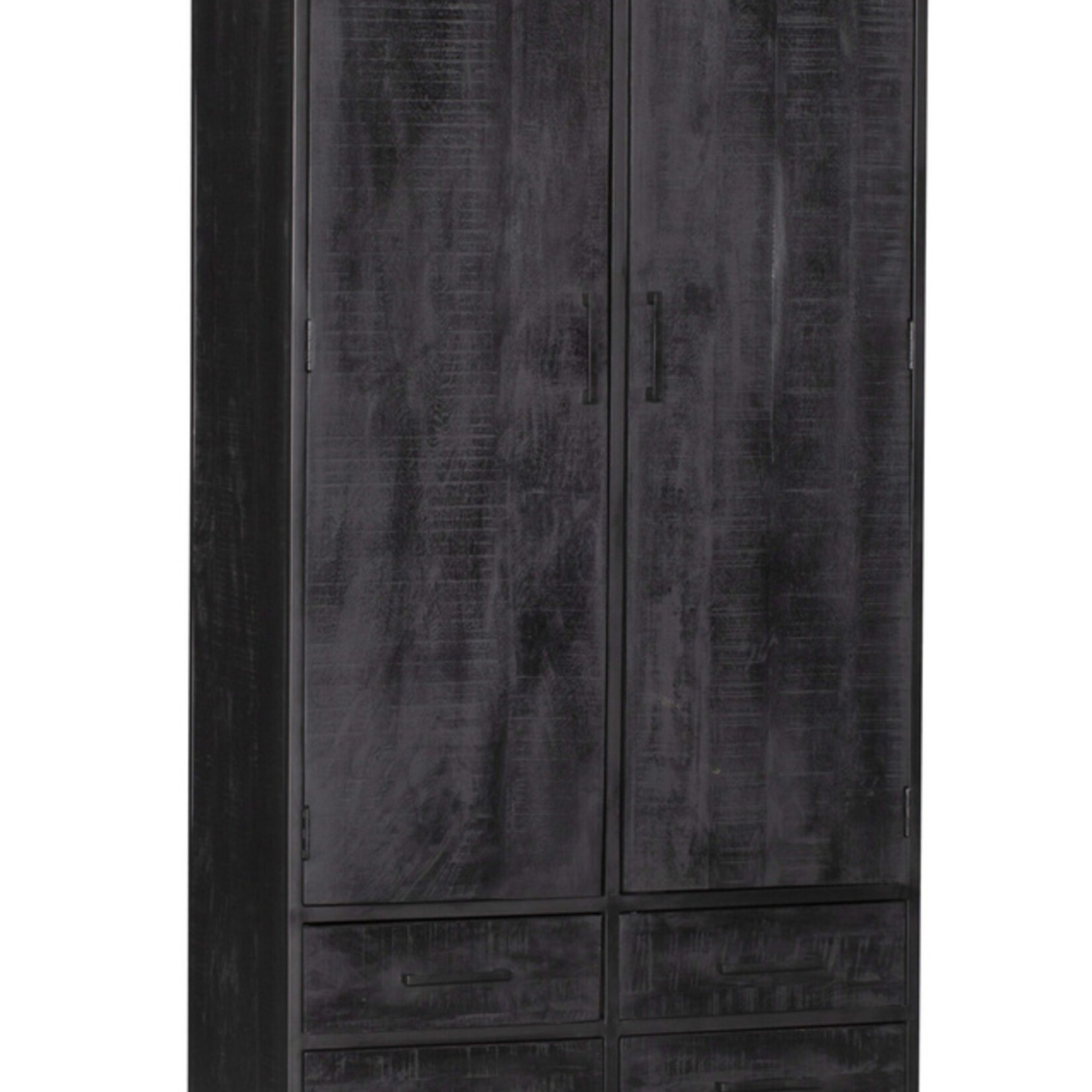 Denver Black Kabinet Denver Black | Mangohout en staal | 90 cm