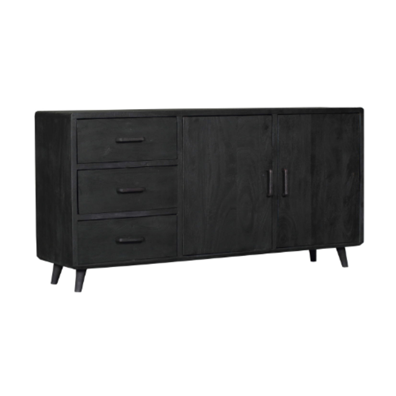 Omaha Black Dressoir Omaha Black | 180 cm