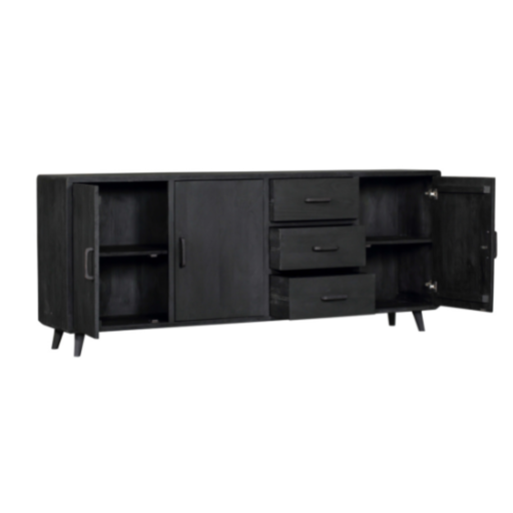 Omaha Black Dressoir Omaha Black | 220 cm