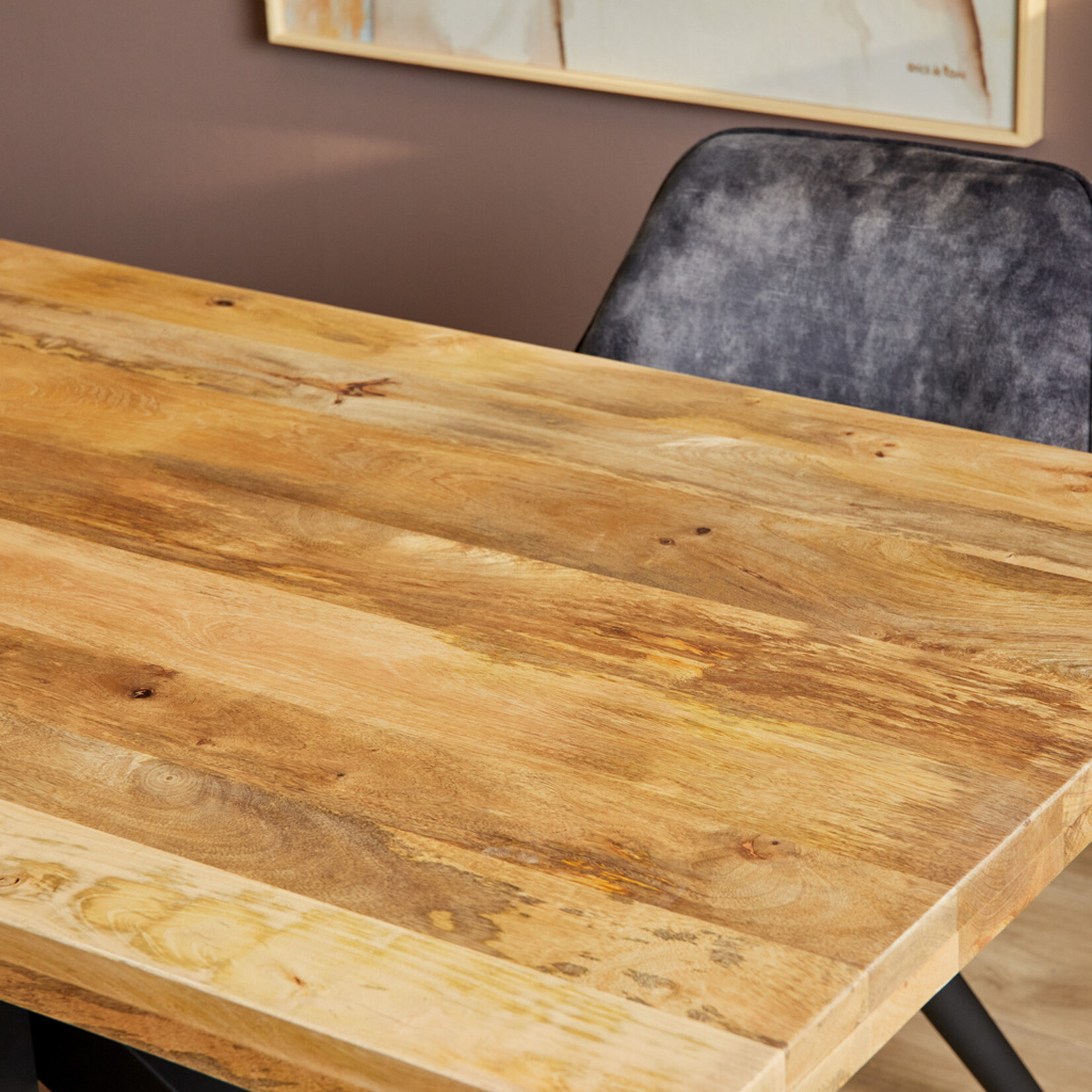 Denver Eetkamertafel Denver | Rechthoek matrixpoot | 160 cm