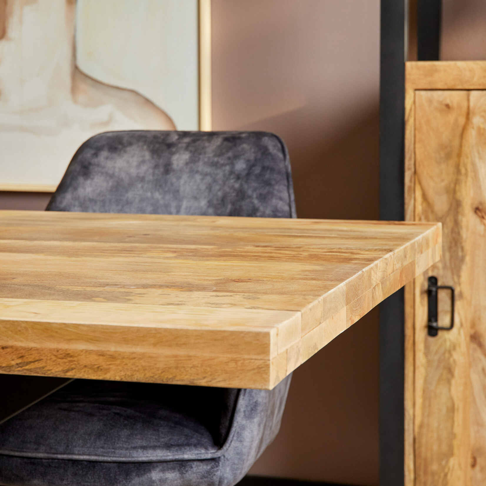 Denver Eetkamertafel Denver | Rechthoek matrixpoot | 200 cm