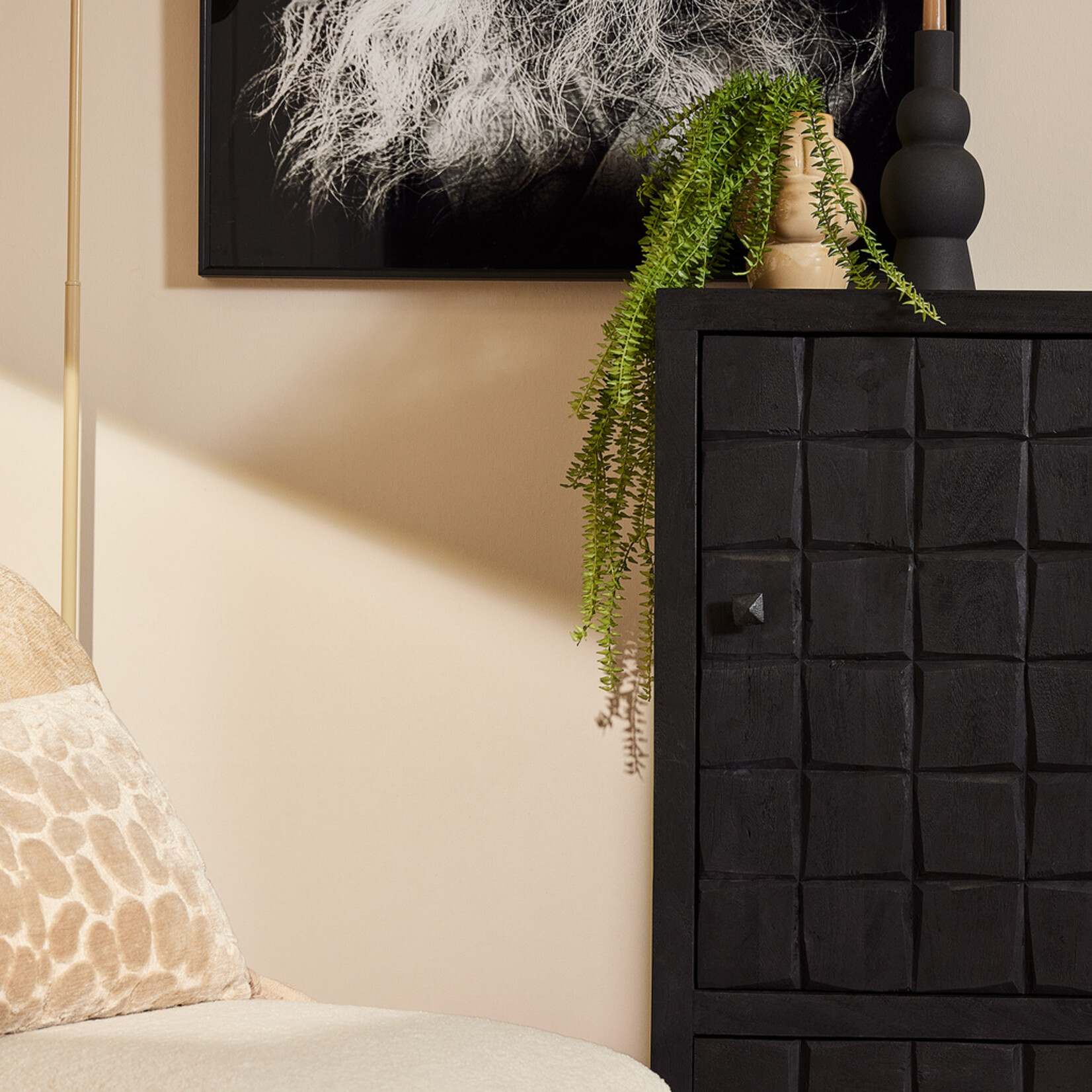 Brandy Black Kabinet Kast Brandy Black | 1 deur 1 lade