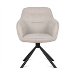 Benoa Felix Eetkamerstoel Taupe (set van 2)