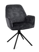 Benoa Eetkamerstoel Noah Adore Antraciet