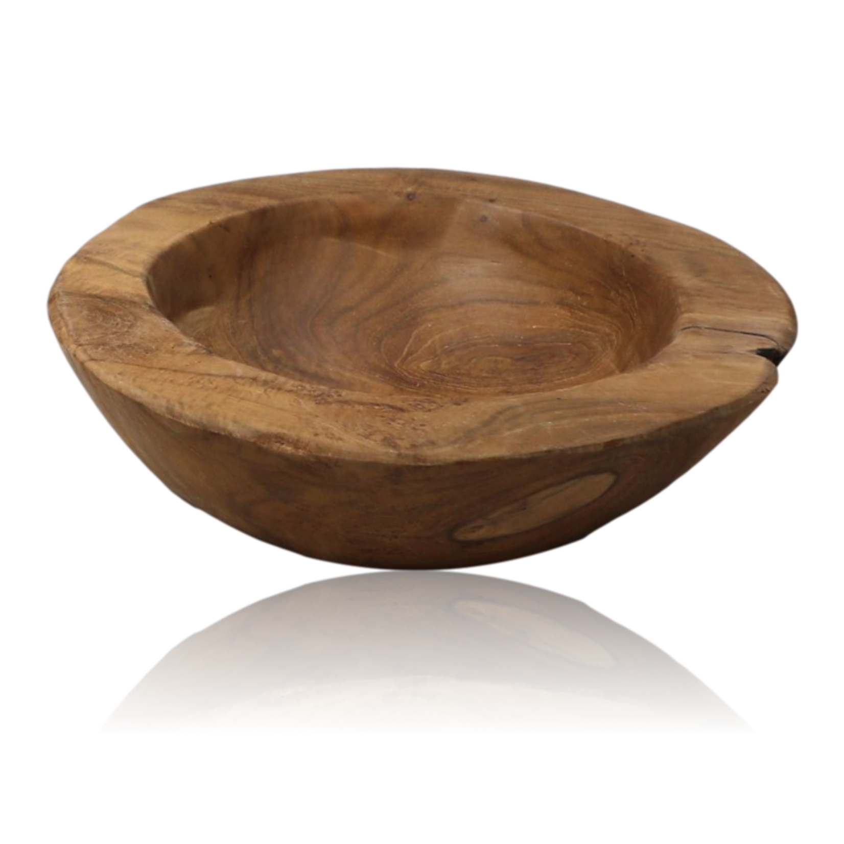 HSM Collection HSM Collection-Fruitschaal Small-ø20-27x6-10-Naturel-Teak
