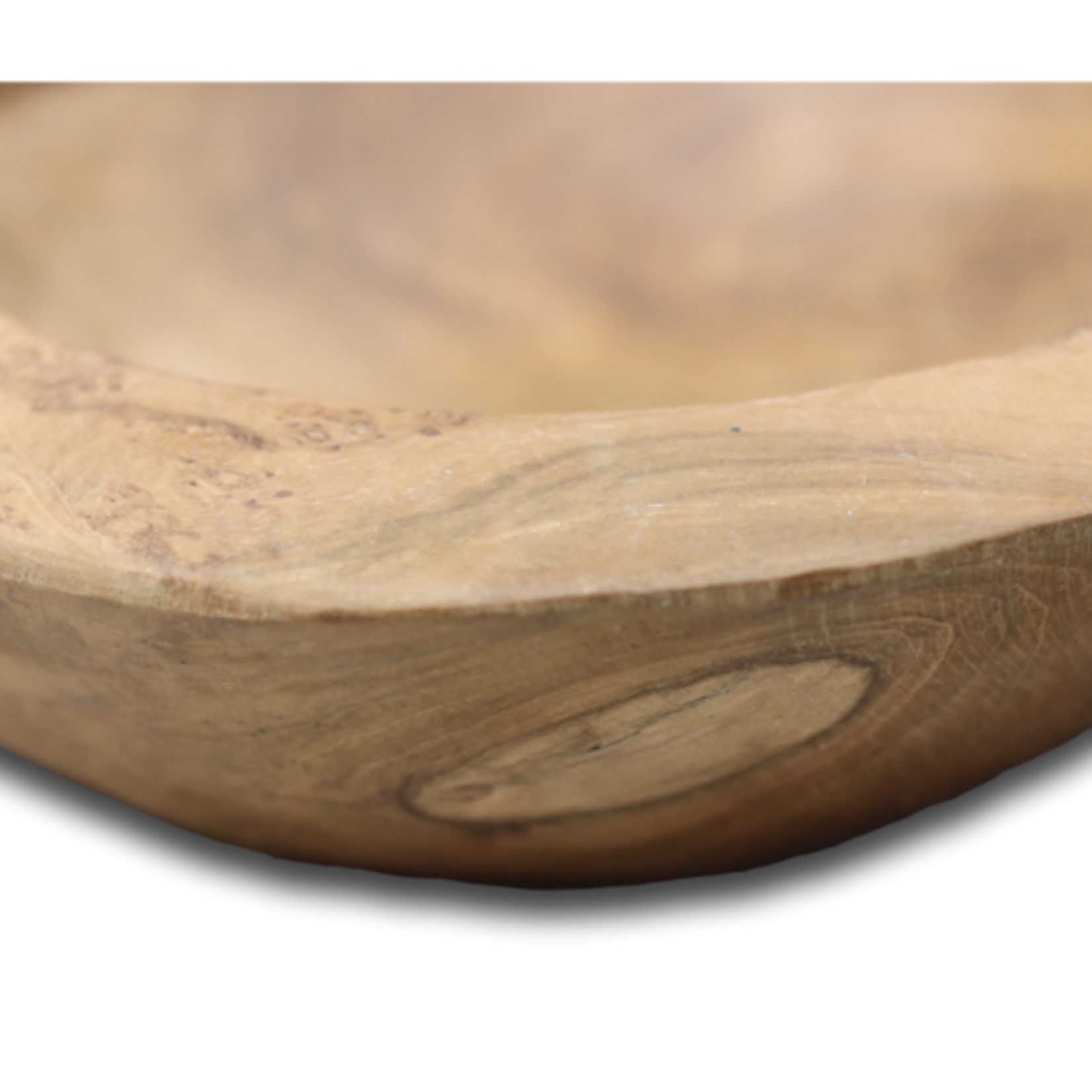 HSM Collection HSM Collection-Fruitschaal Small-ø20-27x6-10-Naturel-Teak