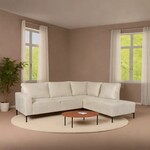 Hoekbank Londen Memphis 4 Beige (zowel links als rechts verkrijgbaar)