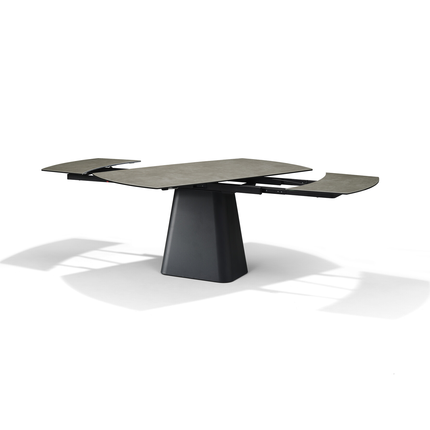 Luxe uitschuifbare eettafel met marmer blad (in meerdere kleuren en onderstellen)