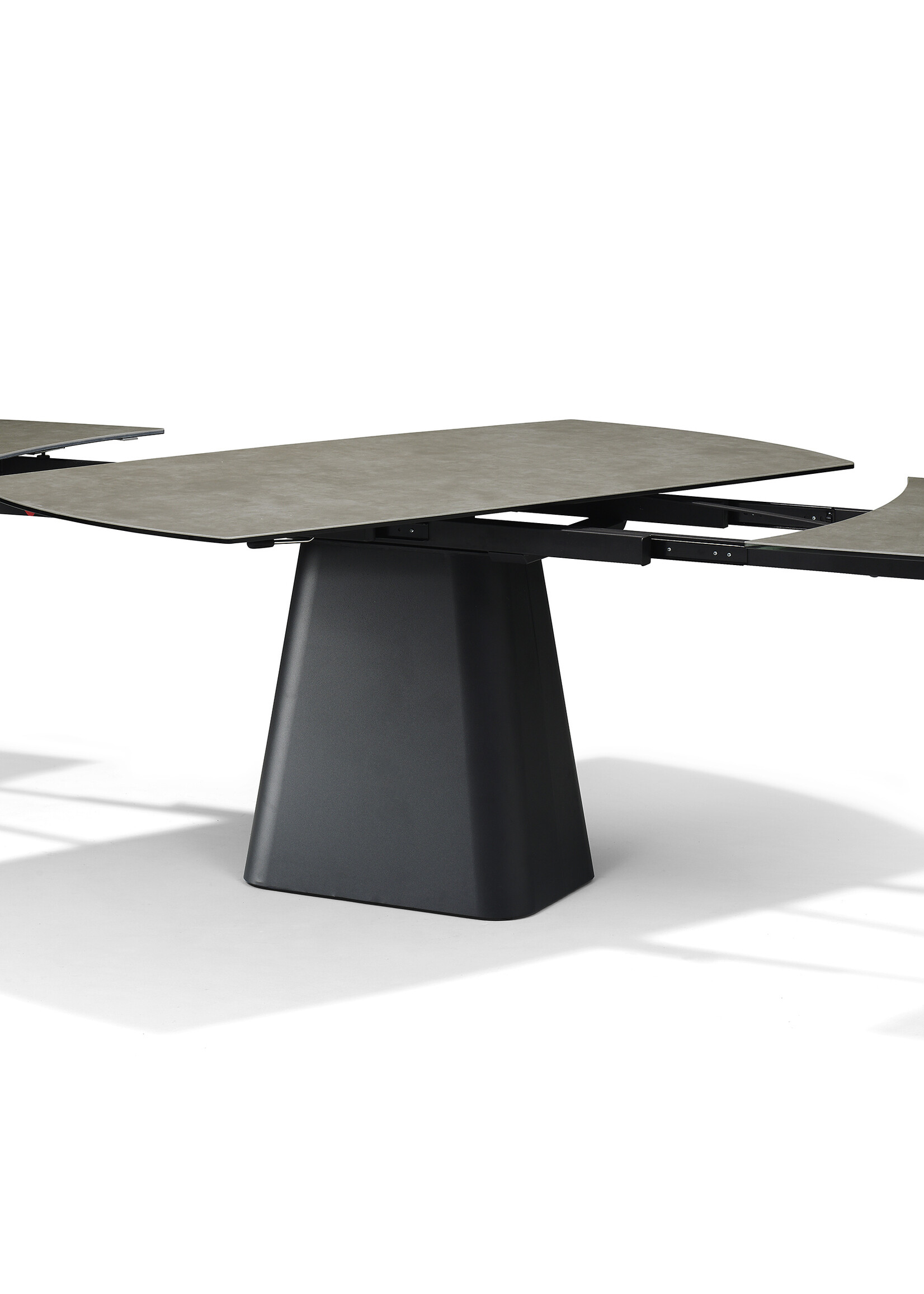 Luxe uitschuifbare eettafel met marmer blad (in meerdere kleuren en onderstellen)
