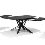 Luxe uitschuifbare eettafel met marmer blad (in meerdere kleuren en onderstellen)