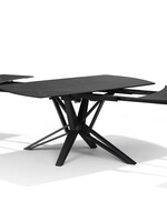 Luxe uitschuifbare eettafel met marmer blad (in meerdere kleuren en onderstellen)