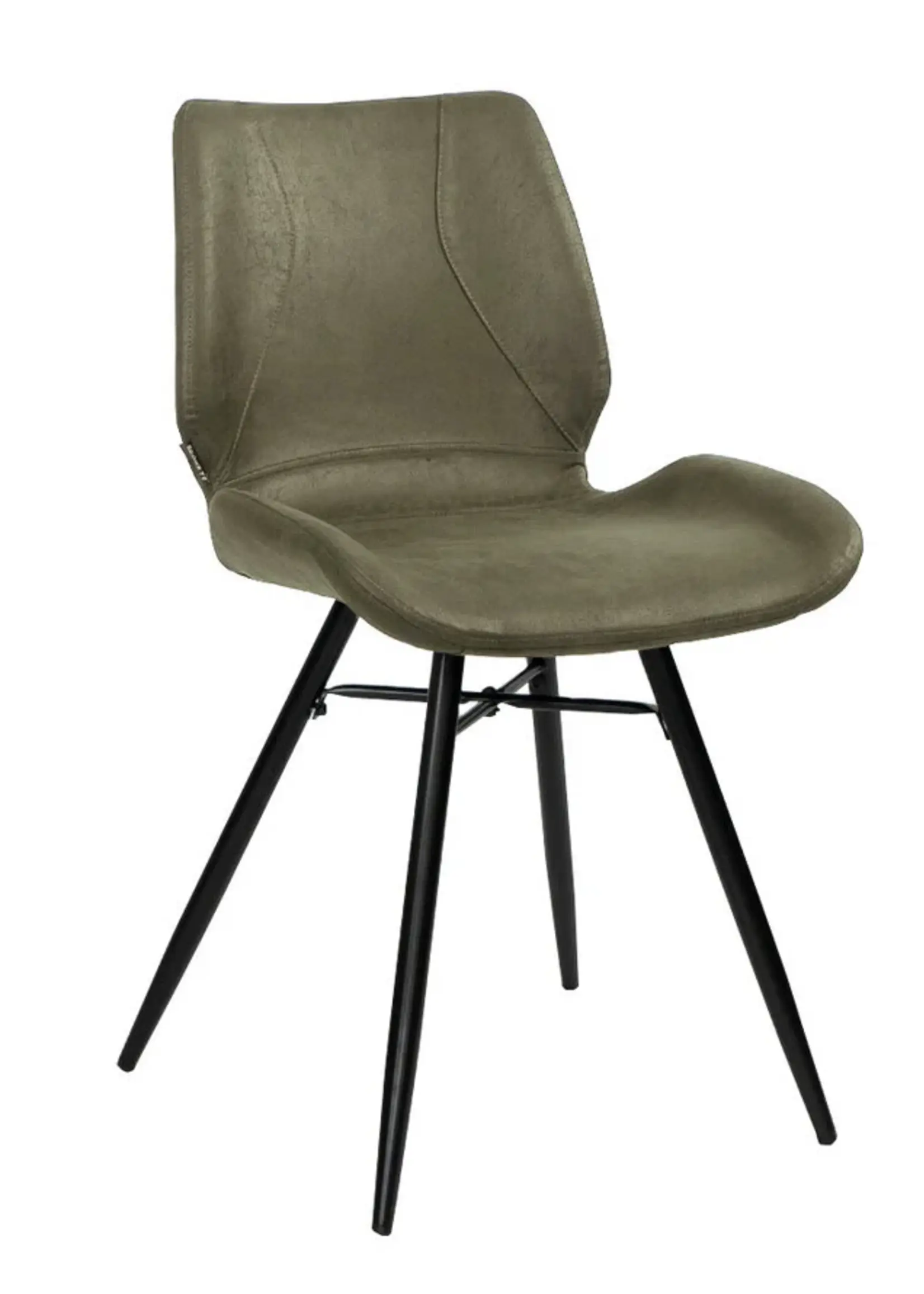Barrel Stoel Barrel antraciet eco-leer