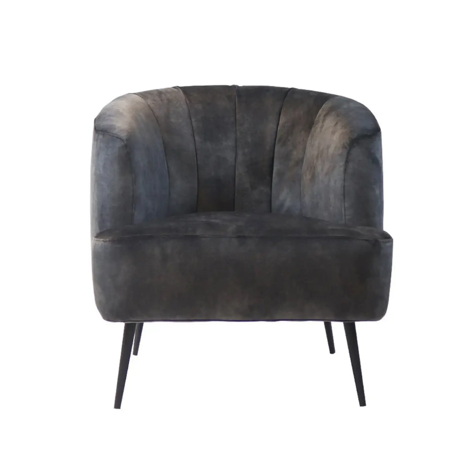 Billy Fauteuil Billy Antraciet Velvet