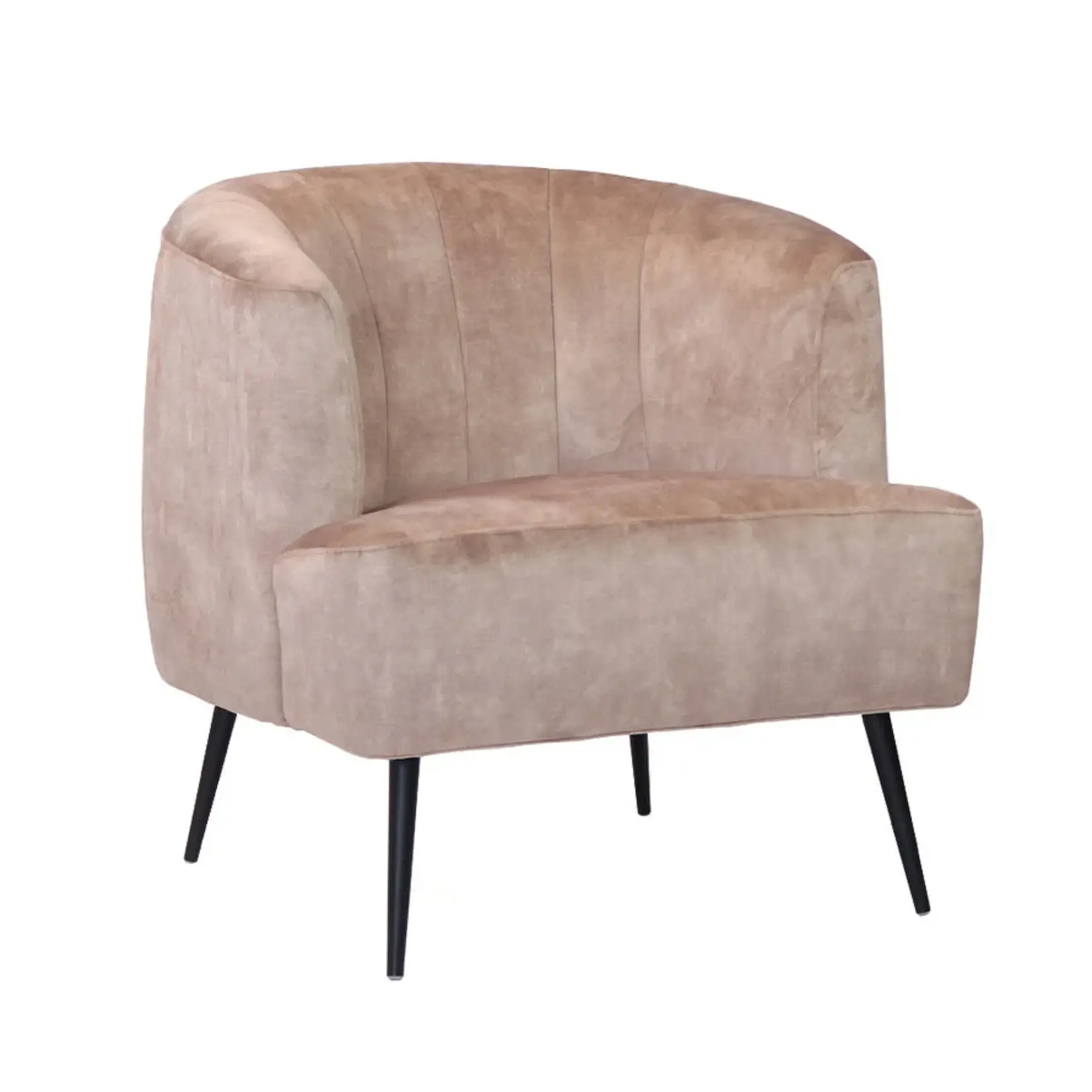 Billy Fauteuil Billy Taupe Velvet