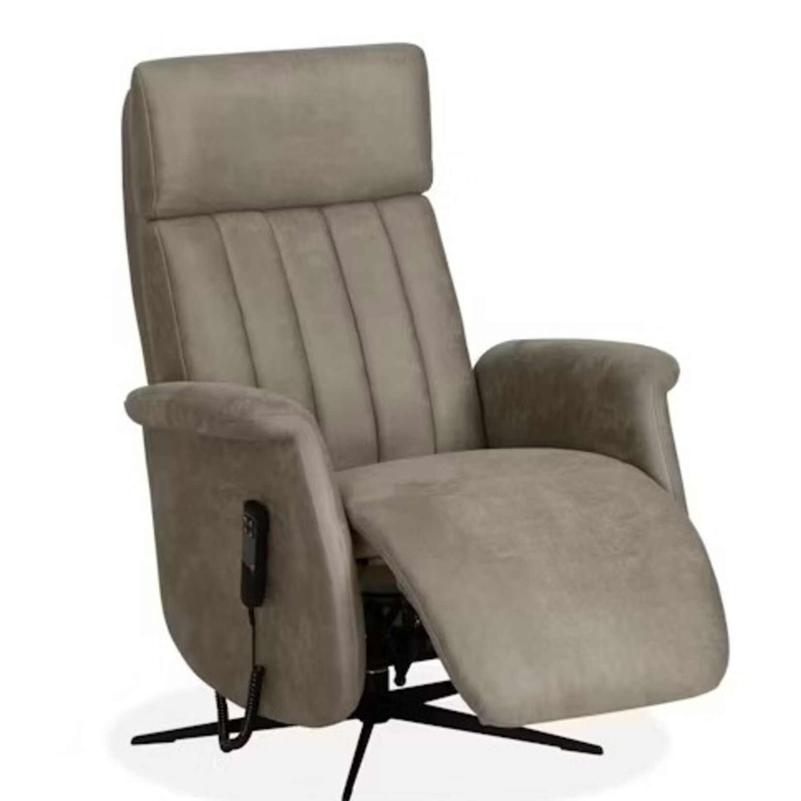 Brussel Relaxfauteuil Brussel Grey Accu 2 Motorig