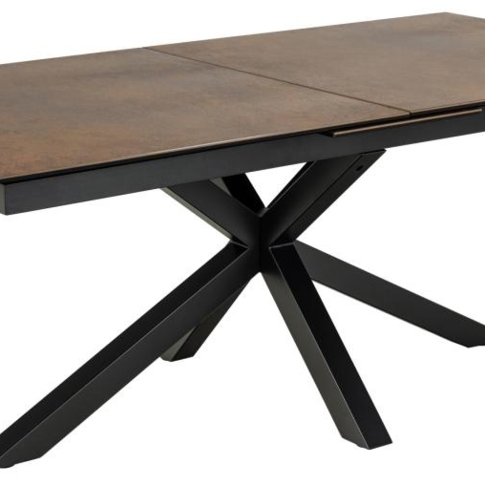 Eettafel Heaven Roest Bruin Keramiek  200/240 x 100 x 76 cm